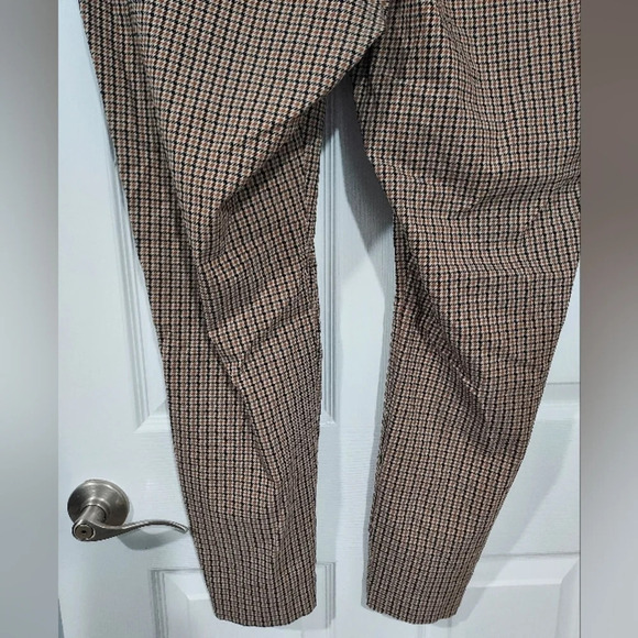 Maurices Houndstooth Pattern Pull On Skinny Pant in Size 18W Long - Picture 9 of 12